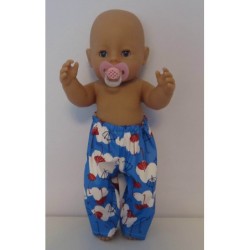 lange regenbroek baby born 43cm