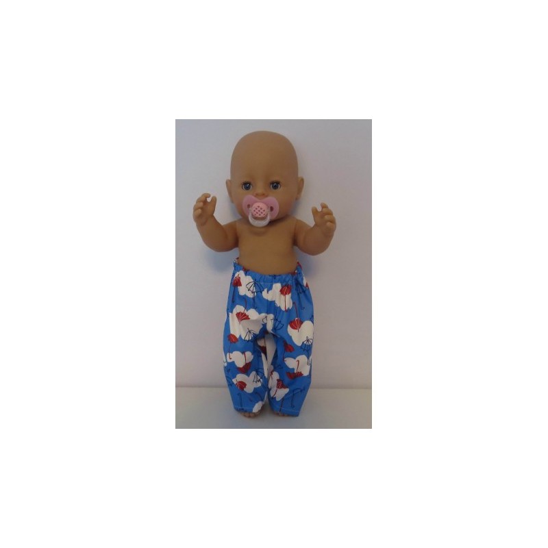 lange regenbroek baby born 43cm