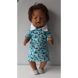 polojurk mint stippen baby born 43cm