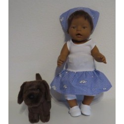 trendyjurk setje klomp baby born 43cm