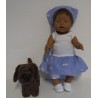 trendyjurk setje klomp baby born 43cm