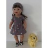 sportievejurk ballet baby born 43cm
