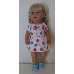 sportievejurk monsters baby born 43cm