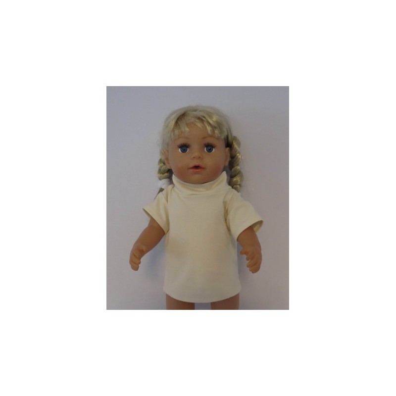 shirtje creme nr 1 baby born 43cm