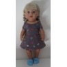 sportievejurk ballet baby born 43cm