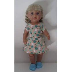 sportievejurk appels baby born 43cm