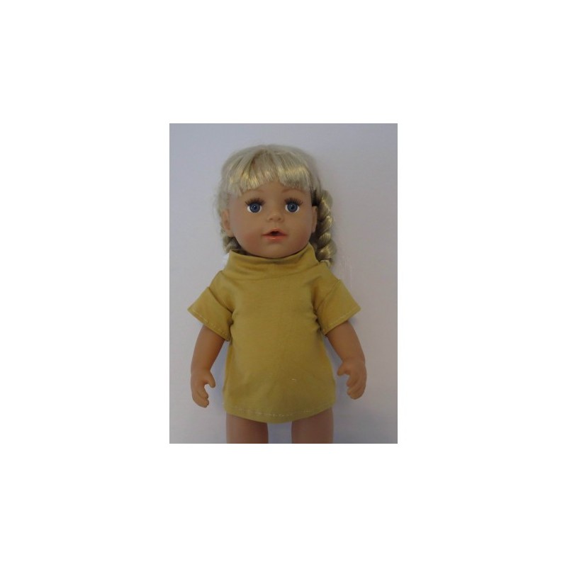 shirtje oker geel nr 3 baby born 43cm