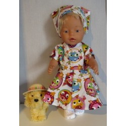 bloemjurk baby born 43cm