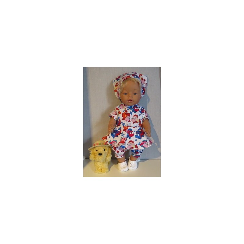 bloemjurk setje vissen baby born 43cm