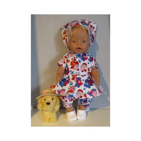 bloemjurk setje vissen baby born 43cm