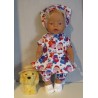 bloemjurk setje vissen baby born 43cm