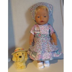 bloemjurk baby born 43cm