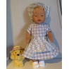 bloemjurk grijs sterren baby born 43cm