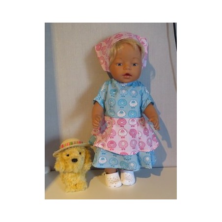 bloemjurk schapen baby born 43cm