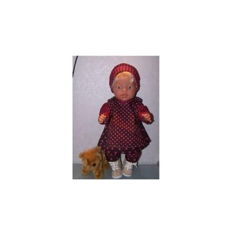 overgooier setje bruin stippen baby born 43cm