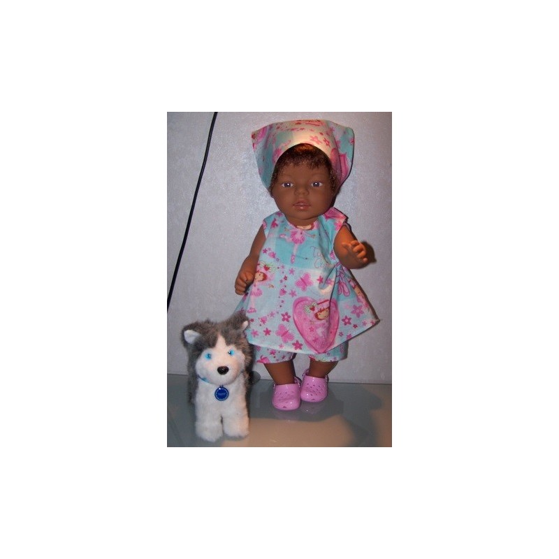 overgooier setje strawberry shortcake tutu baby born 43cm