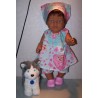 overgooier setje strawberry shortcake tutu baby born 43cm