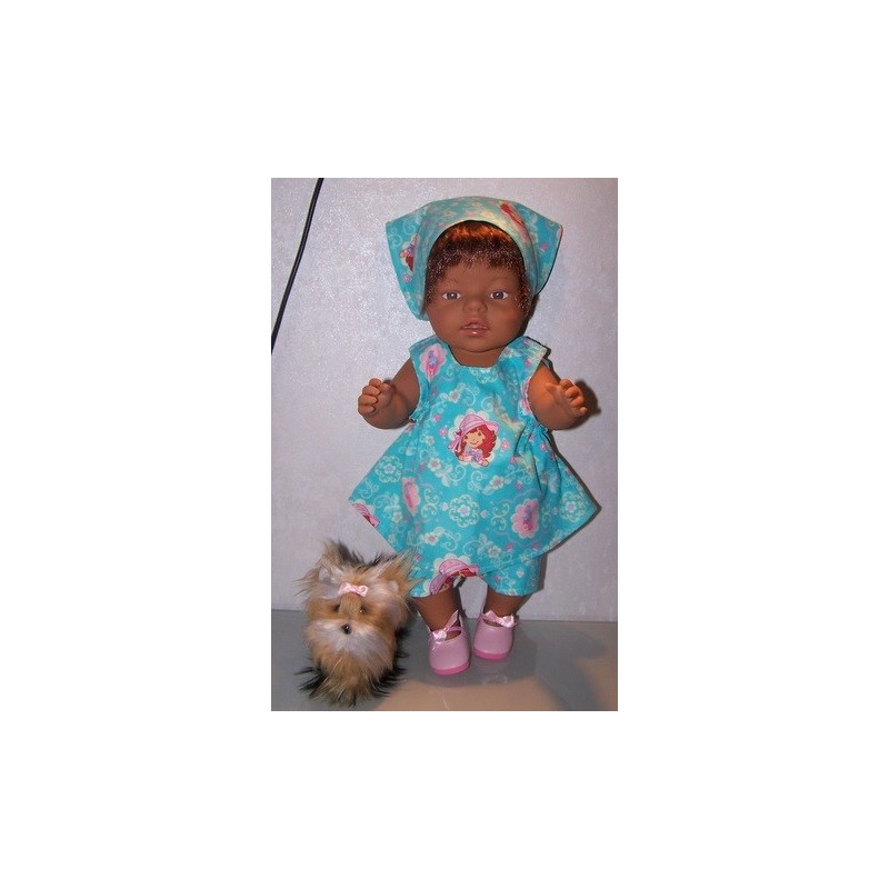 overgooier setje strawberry shortcake tea baby born 43cm