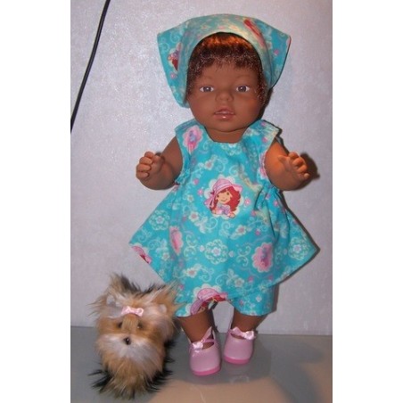 overgooier setje strawberry shortcake tea baby born 43cm