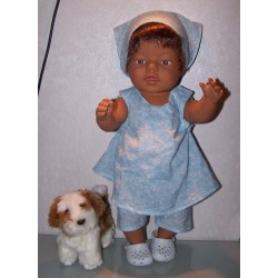 overgooier setje blauw baby born 43cm
