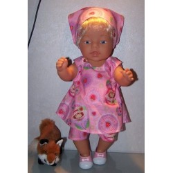 overgooier setje strawberry shortcake bloem baby born 43cm