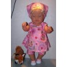 overgooier setje strawberry shortcake bloem baby born 43cm