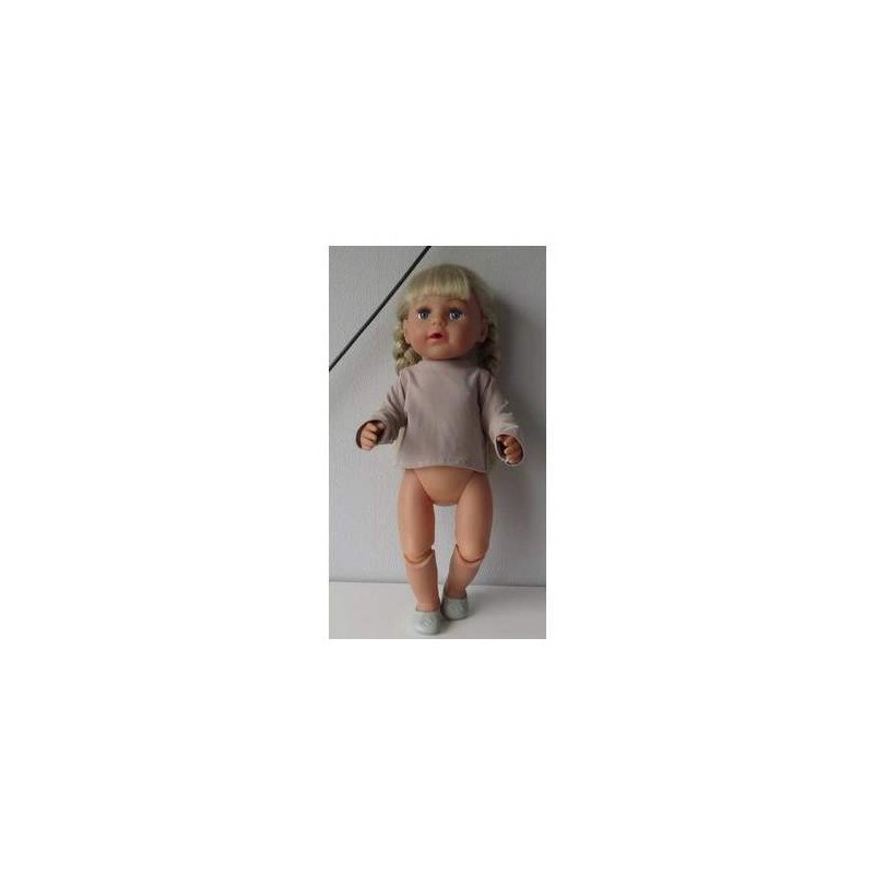 shirtje licht bruin baby born 43cm