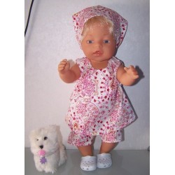 overgooier setje bloemen baby born 43cm