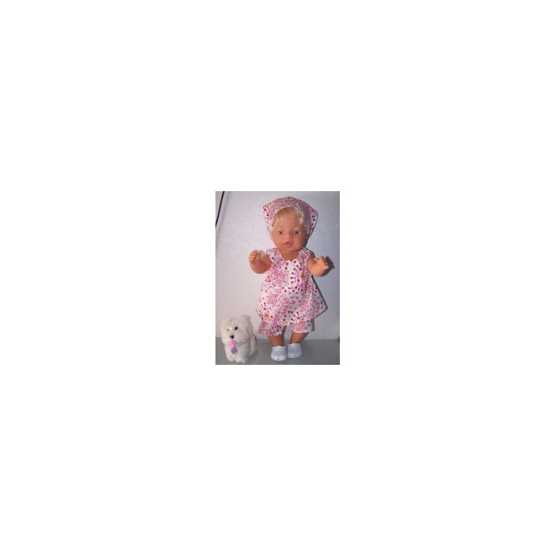 overgooier setje bloemen baby born 43cm