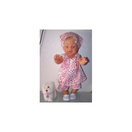 overgooier setje bloemen baby born 43cm