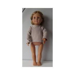 shirtje licht bruin baby born 43cm