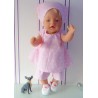 overgooier setje roze sterren baby born 43cm