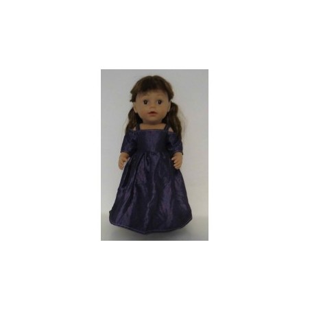 prinsessenjurk paars baby born 43cm