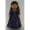 prinsessenjurk paars baby born 43cm