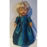 prinsessenjurk donker groen baby born 43cm