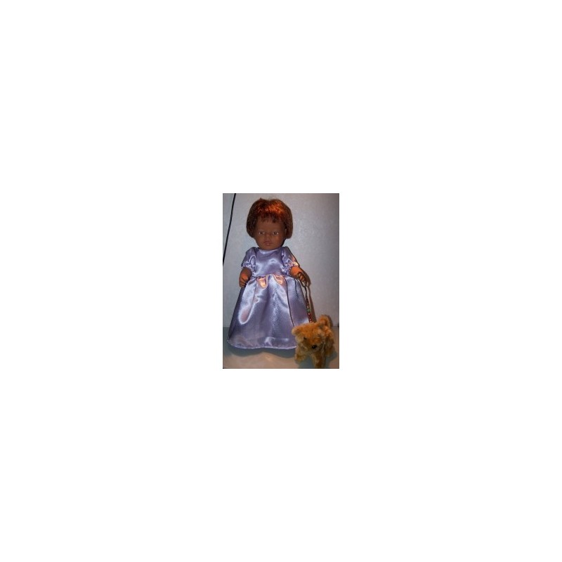 prinsessenjurk lila baby born 43cm
