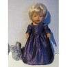prinsessenjurk paars baby born 43cm