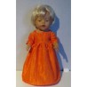 prinsessenjurk oranje baby born 43cm