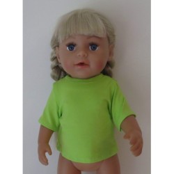 shirtje groen baby born 43cm