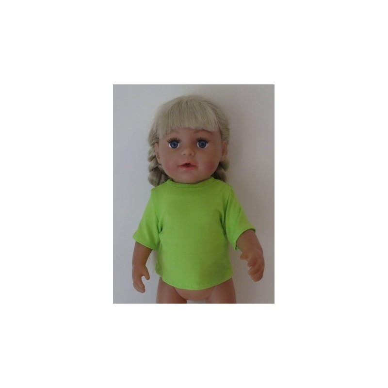 shirtje groen baby born 43cm