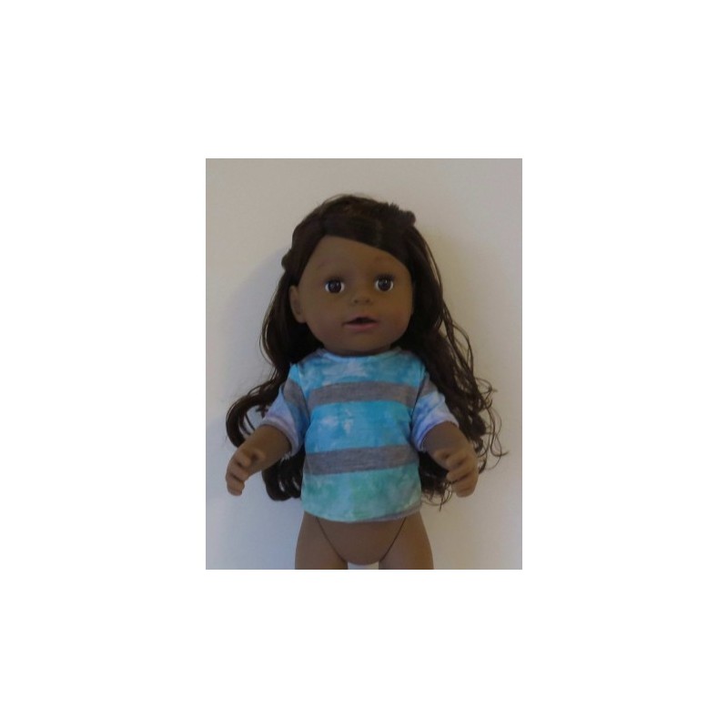 shirtje gestreept baby born 43cm