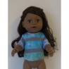 shirtje gestreept baby born 43cm