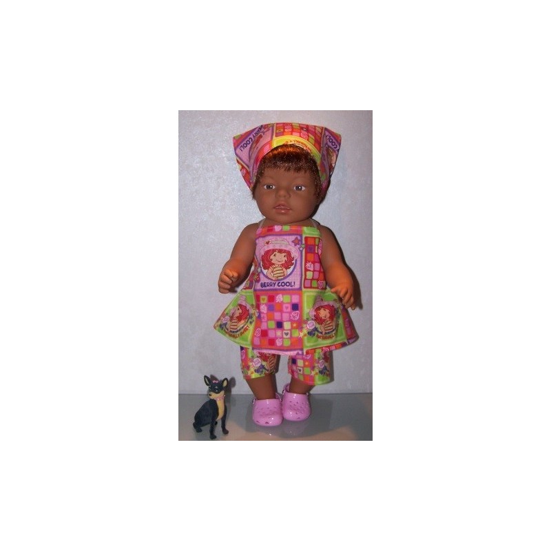 halterjurk setje strawberry shortcake berry cool baby born 43cm