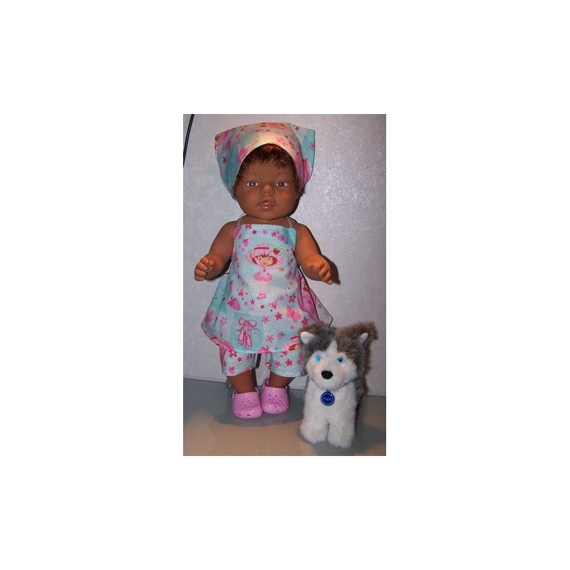 halterjurk setje strawberry shortcake tutu baby born 43cm