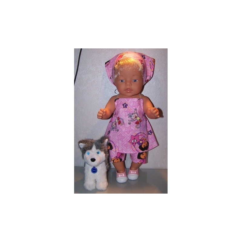 halterjurk setje dora sterren baby born 43cm