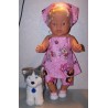 halterjurk setje dora sterren baby born 43cm