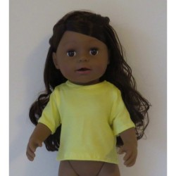 shirtje geel baby born 43cm
