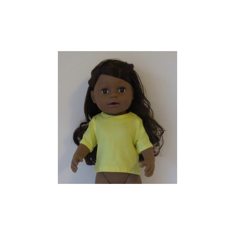 shirtje geel baby born 43cm