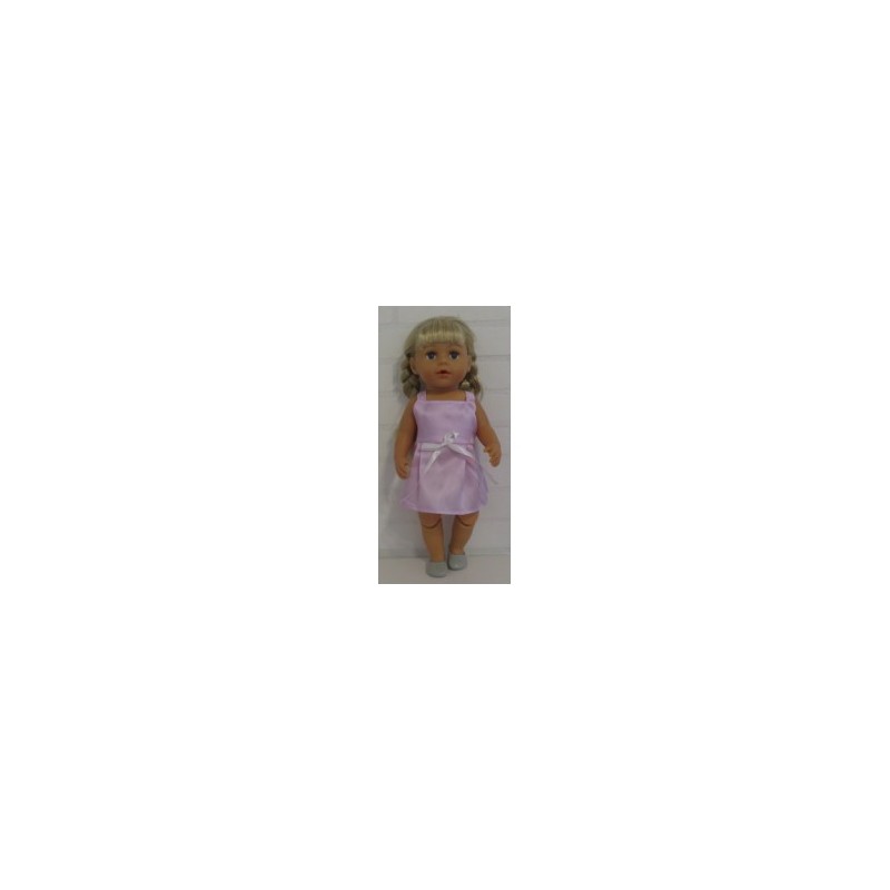 zonnejurk licht lila baby born 43cm
