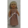 zonnejurk bruin stippen baby born 43cm